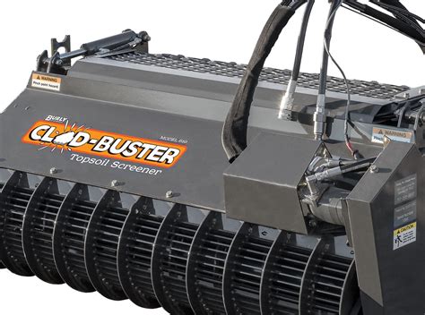 clodbuster skid steer|bucket screener for skid steering.